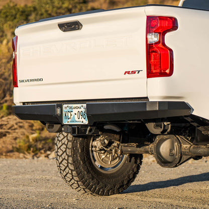 Dirt King Plate Rear Bumper for 2019–2026 Chevrolet Silverado 1500 and GMC Sierra 1500 – view 6