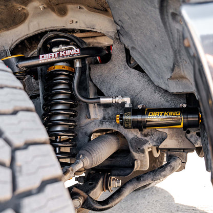 Dirt King 2.5 DCA coilover installed on 2007–2021 Toyota Tundra