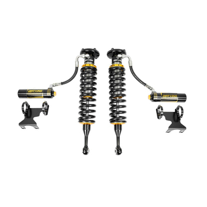 Dirt King 2.5 DCA remote reservoir coilovers for 2007–2021 Toyota Tundra