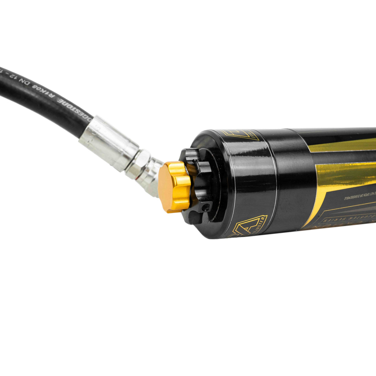 Dirt King 2.5 DCA remote reservoir adjuster detail