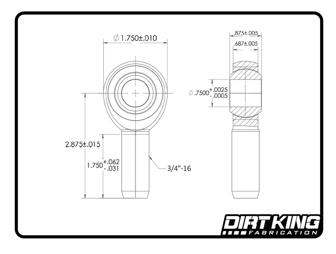 Probearing Rod Ends – product view 3